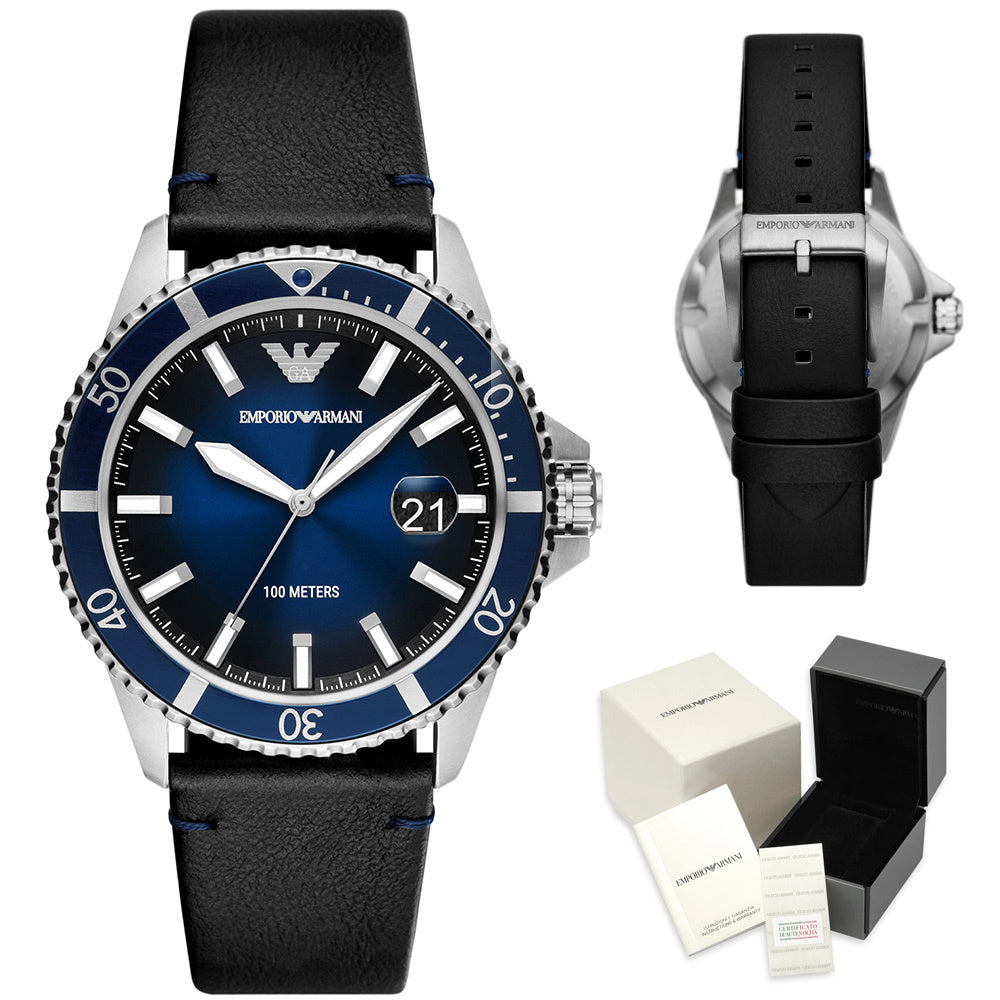 ZEGAREK MĘSKI EMPORIO ARMANI AR11516 - DIVER (zi043b) ZEGAREK MĘSKI EMPORIO ARMANI AR11516 - DIVER (zi043b) - Lorence 4064092194890
