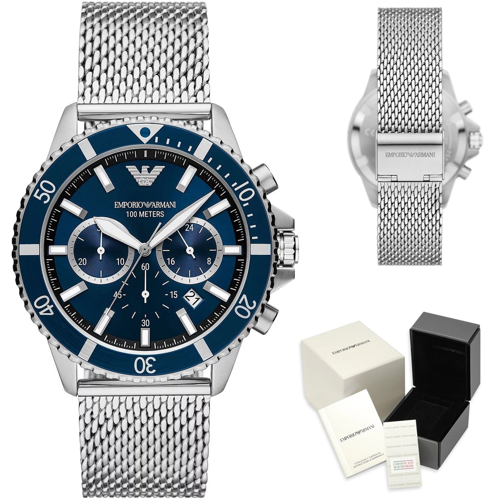 ZEGAREK MĘSKI EMPORIO ARMANI AR11587 DIVER (zi113a) + BOX ZEGAREK MĘSKI EMPORIO ARMANI AR11587 DIVER (zi113a) + BOX - Lorence 4064092263220