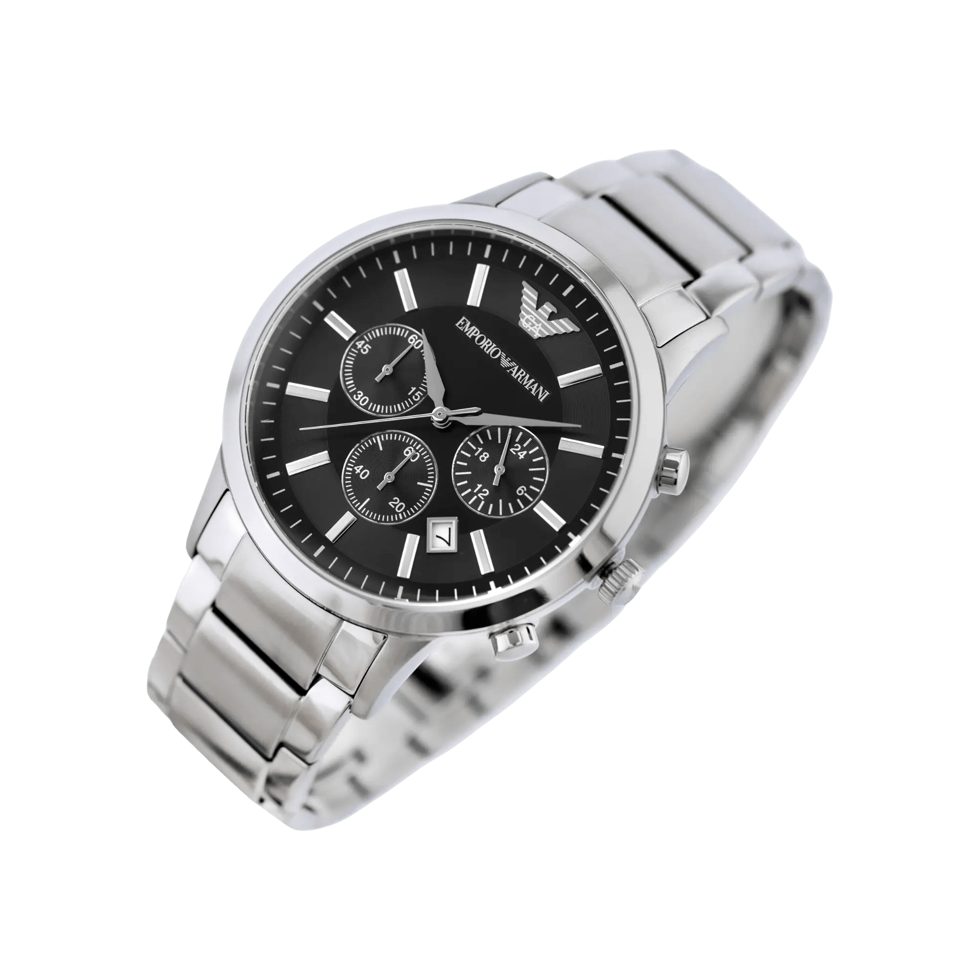 Zegarek Męski Emporio Armani AR2434 - Renato Srebrny Zegarek Męski Emporio Armani AR2434 - Renato Srebrny - Lorence 723763133821
