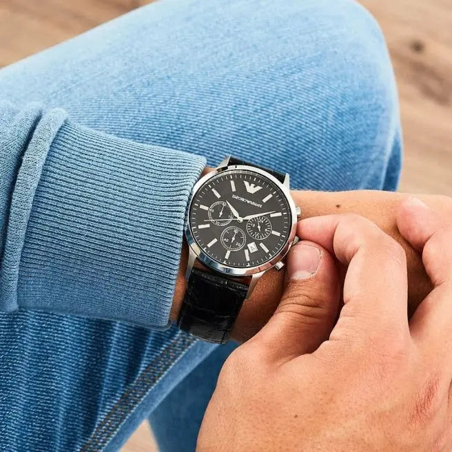 ZEGAREK MĘSKI EMPORIO ARMANI AR2447 - RENATO (zi012a) ZEGAREK MĘSKI EMPORIO ARMANI AR2447 - RENATO (zi012a) - Lorence 723763153706