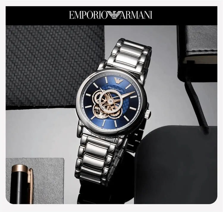 Zegarek męski EMPORIO ARMANI LUIGI Open Heart AUTOMATIC AR60036 Zegarek męski EMPORIO ARMANI LUIGI Open Heart AUTOMATIC AR60036 - 723763295697