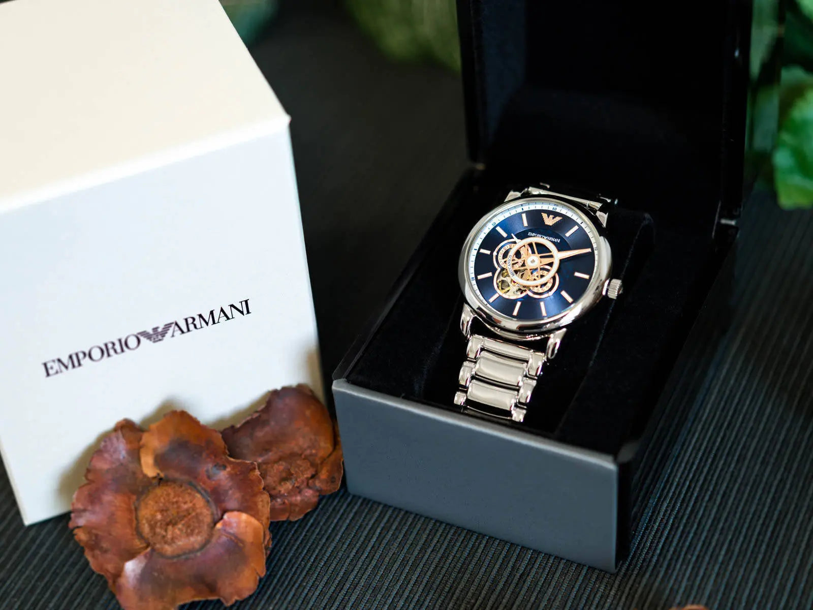 Zegarek męski EMPORIO ARMANI LUIGI Open Heart AUTOMATIC AR60036 Zegarek męski EMPORIO ARMANI LUIGI Open Heart AUTOMATIC AR60036 - 723763295697