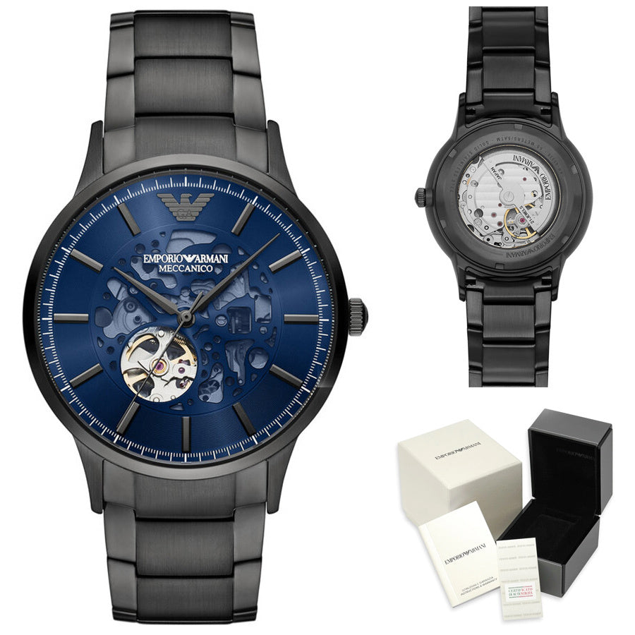 Zegarek męski EMPORIO ARMANI RENATO AUTOMATIC AR60056 (zi058b) Zegarek męski EMPORIO ARMANI RENATO AUTOMATIC AR60056 (zi058b) - 4064092112160