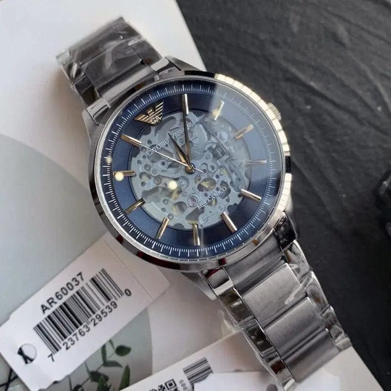 Zegarek Męski Emporio Armani Skeleton Automatic AR60037 Zegarek Męski Emporio Armani Skeleton Automatic AR60037 - Lorence 723763295390