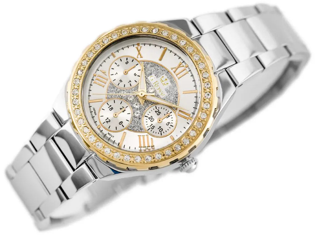 ZEGAREK G. ROSSI - ALORE (zg646f) bicolor + BOX ZEGAREK G. ROSSI - ALORE (zg646f) bicolor + BOX - Lorence 5900148013076