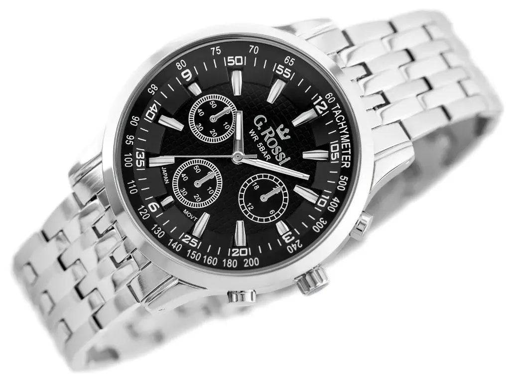 ZEGAREK MĘSKI G. ROSSI - BEAGIEL (zg021b) + BOX ZEGAREK MĘSKI G. ROSSI - BEAGIEL (zg021b) + BOX - Lorence 5900148001325