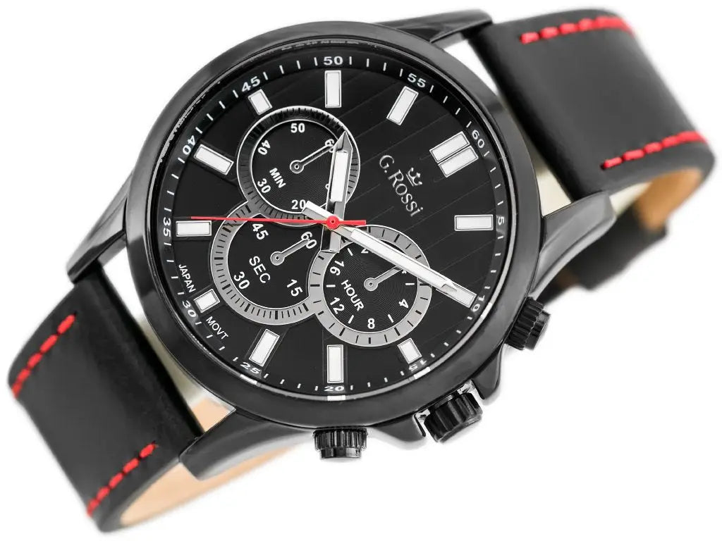 ZEGAREK MĘSKI G. ROSSI - CHOOPARD (zg083c) + BOX ZEGAREK MĘSKI G. ROSSI - CHOOPARD (zg083c) + BOX - Lorence 5900148009406