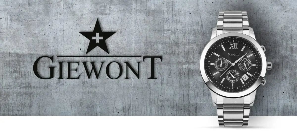 Zegarek Męski Giewont Apex Chrono GW6480-1 Chronograf Silver/black Zegarek Męski Giewont Apex Chrono GW6480-1 Chronograf Silver/black - 5904665272626