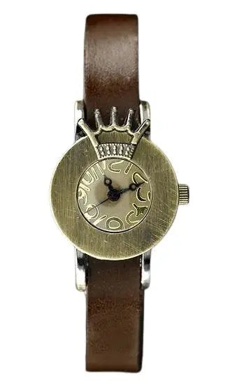 ZEGAREK DAMSKI TAYMA - RETRO PUNK 28 - brąz (zx585d) ZEGAREK DAMSKI TAYMA - RETRO PUNK 28 - brąz (zx585d) - Lorence 5905937209050