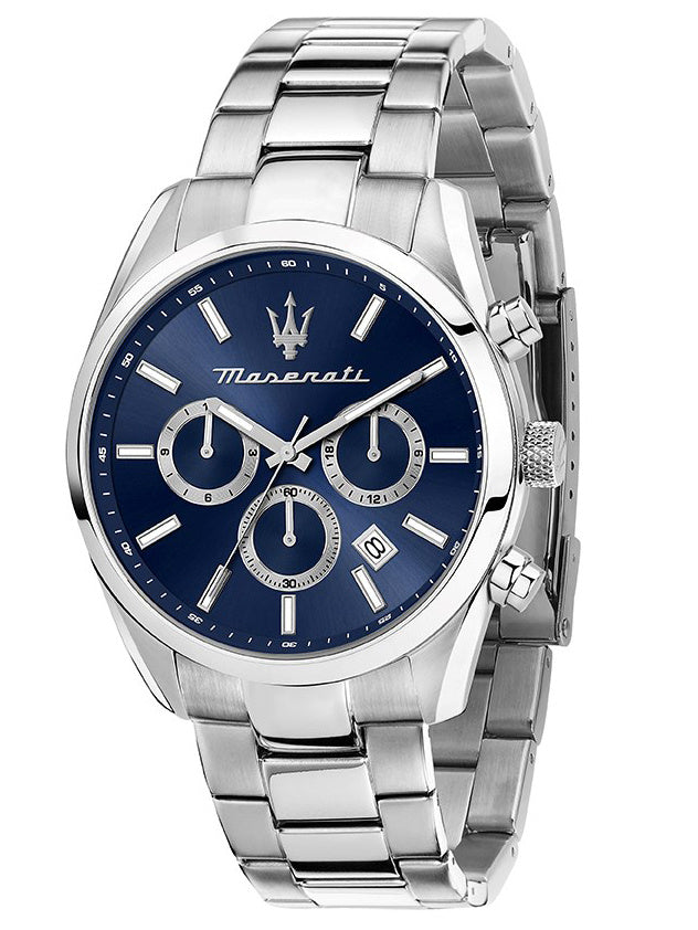 ZEGAREK MĘSKI MASERATI Attrazione R8853151005 (zs049a) ZEGAREK MĘSKI MASERATI Attrazione R8853151005 (zs049a) - Lorence 8056783023462