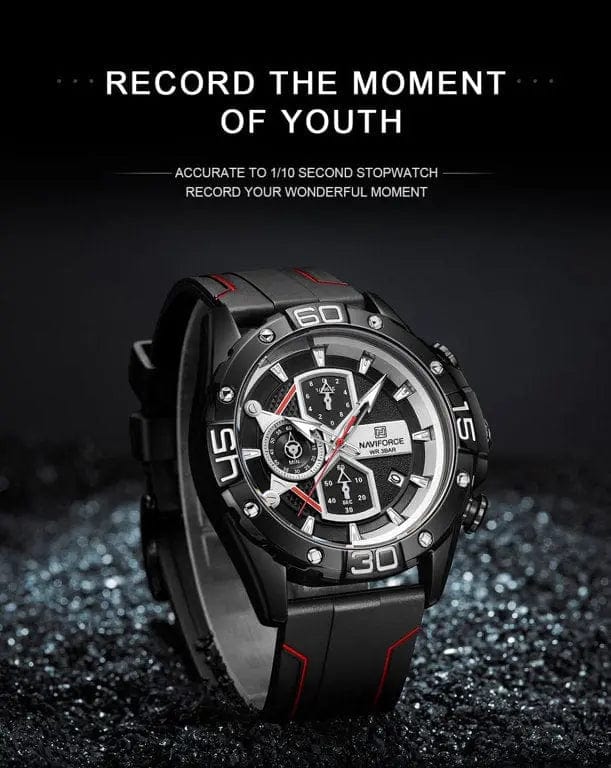 Zegarek Męski Naviforce NF8018T - Chronograf Zegarek Męski Naviforce NF8018T - Chronograf - Lorence 5903981734771