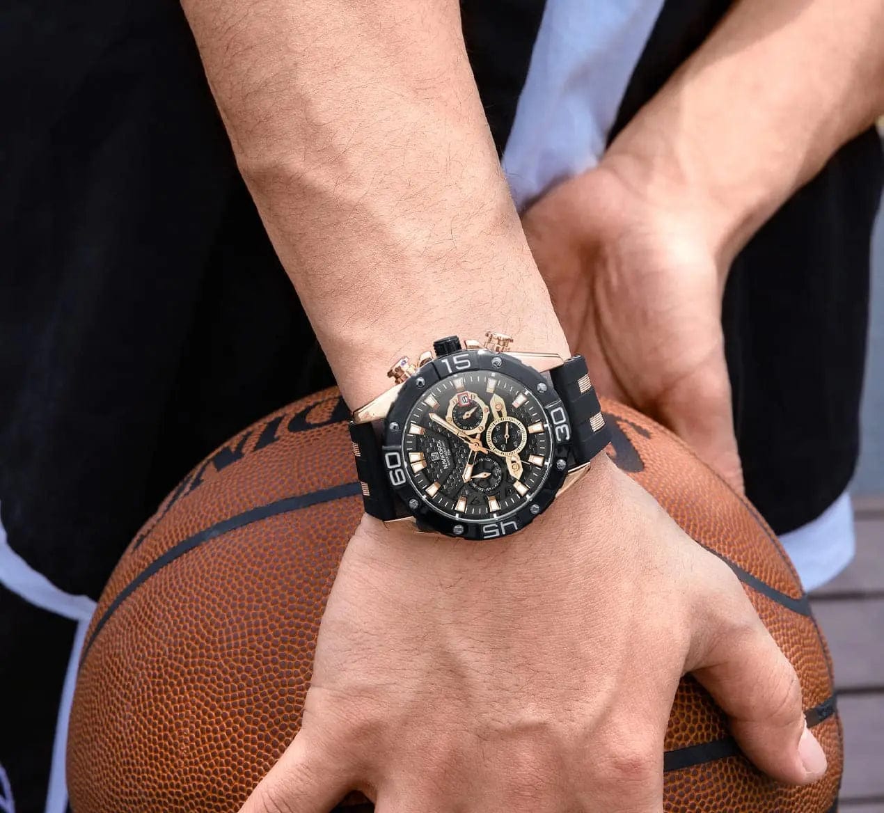 Zegarek Męski Naviforce NF8019T - Chronograf Zegarek Męski Naviforce NF8019T - Chronograf - Lorence 5905937208299