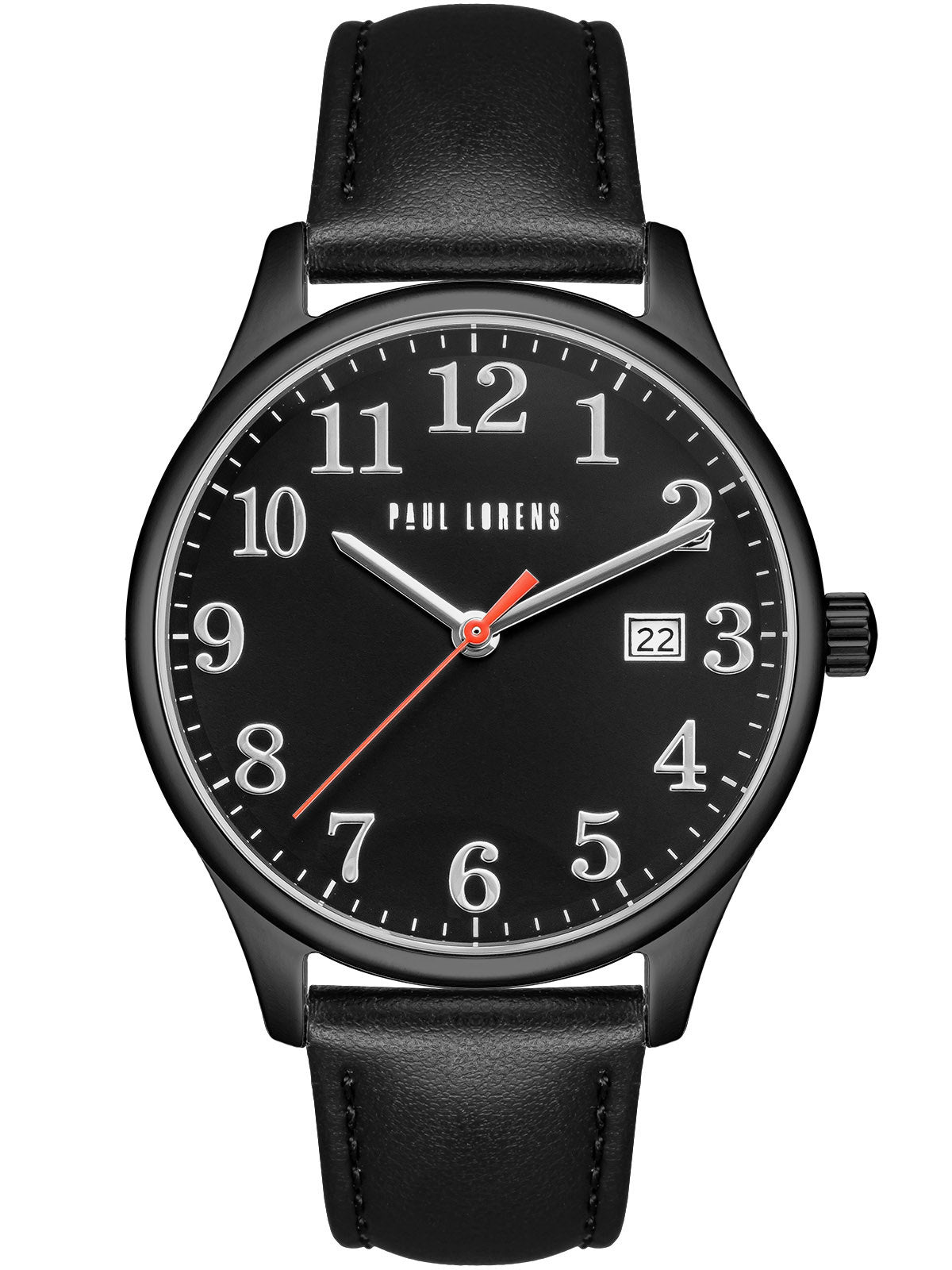 ZEGAREK MĘSKI PAUL LORENS - PL20016A-1A3 (zg380a) + BOX ZEGAREK MĘSKI PAUL LORENS - PL20016A-1A3 (zg380a) + BOX - Lorence 5900148051443