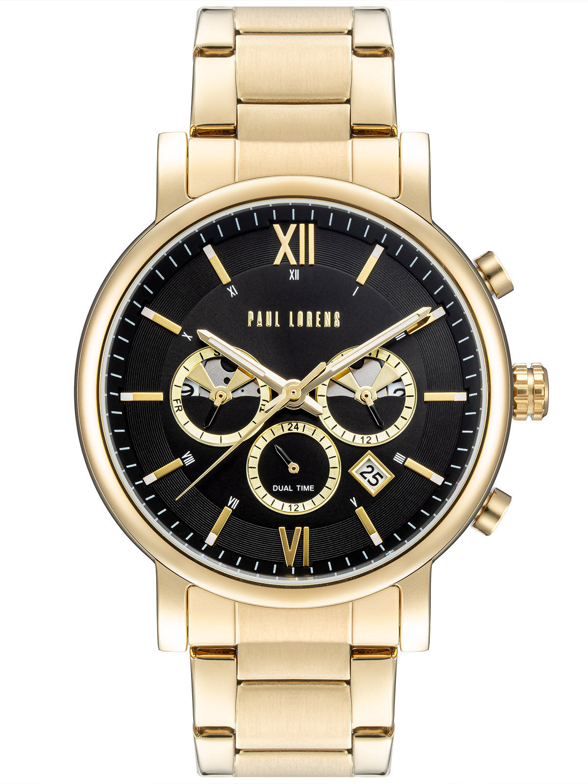 ZEGAREK MĘSKI PAUL LORENS - PL20017B-1D1 (zg386a) + BOX ZEGAREK MĘSKI PAUL LORENS - PL20017B-1D1 (zg386a) + BOX - Lorence 5900148051498