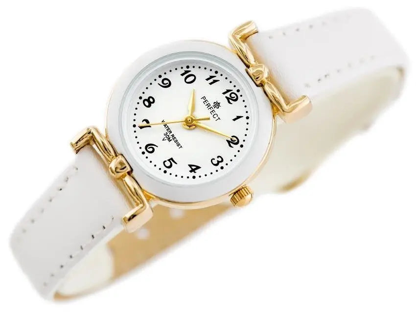 ZEGAREK DZIECIĘCY PERFECT LP004-02 - KOMUNIJNY - biały (zp801a) + BOX ZEGAREK DZIECIĘCY PERFECT LP00402 KOMUNIJNY biały (zp801a) + BOX 5903981749300