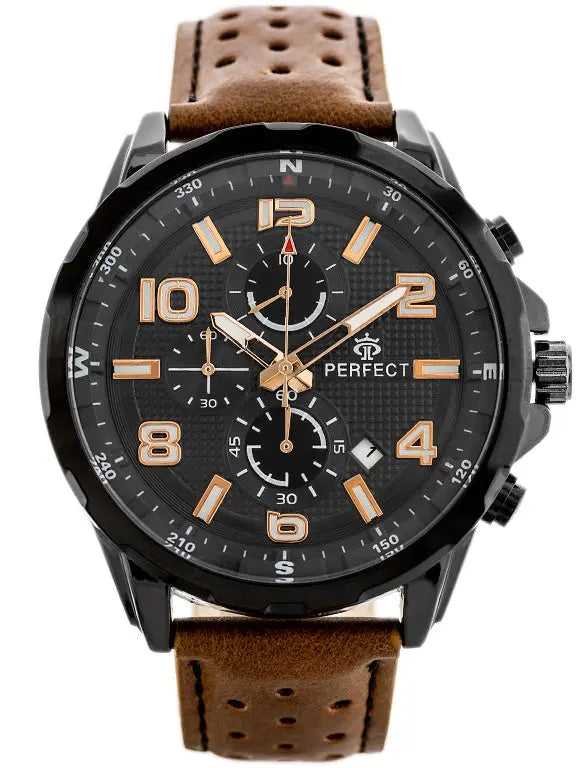 ZEGAREK MĘSKI PERFECT CH05L - CHRONOGRAF (zp353e) + BOX ZEGAREK MĘSKI PERFECT CH05L - CHRONOGRAF (zp353e) + BOX - Lorence 5903981719990