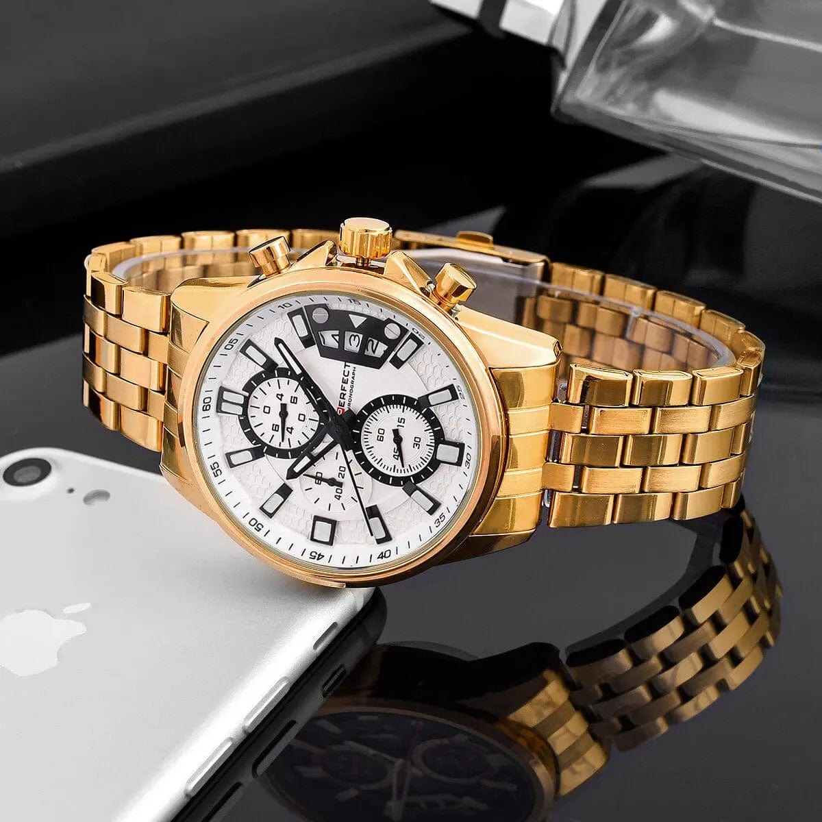 Zegarek Męski Perfect M504CH-03 - Chronograf Zegarek Męski Perfect M504CH-03 - Chronograf - Lorence 5903981726523