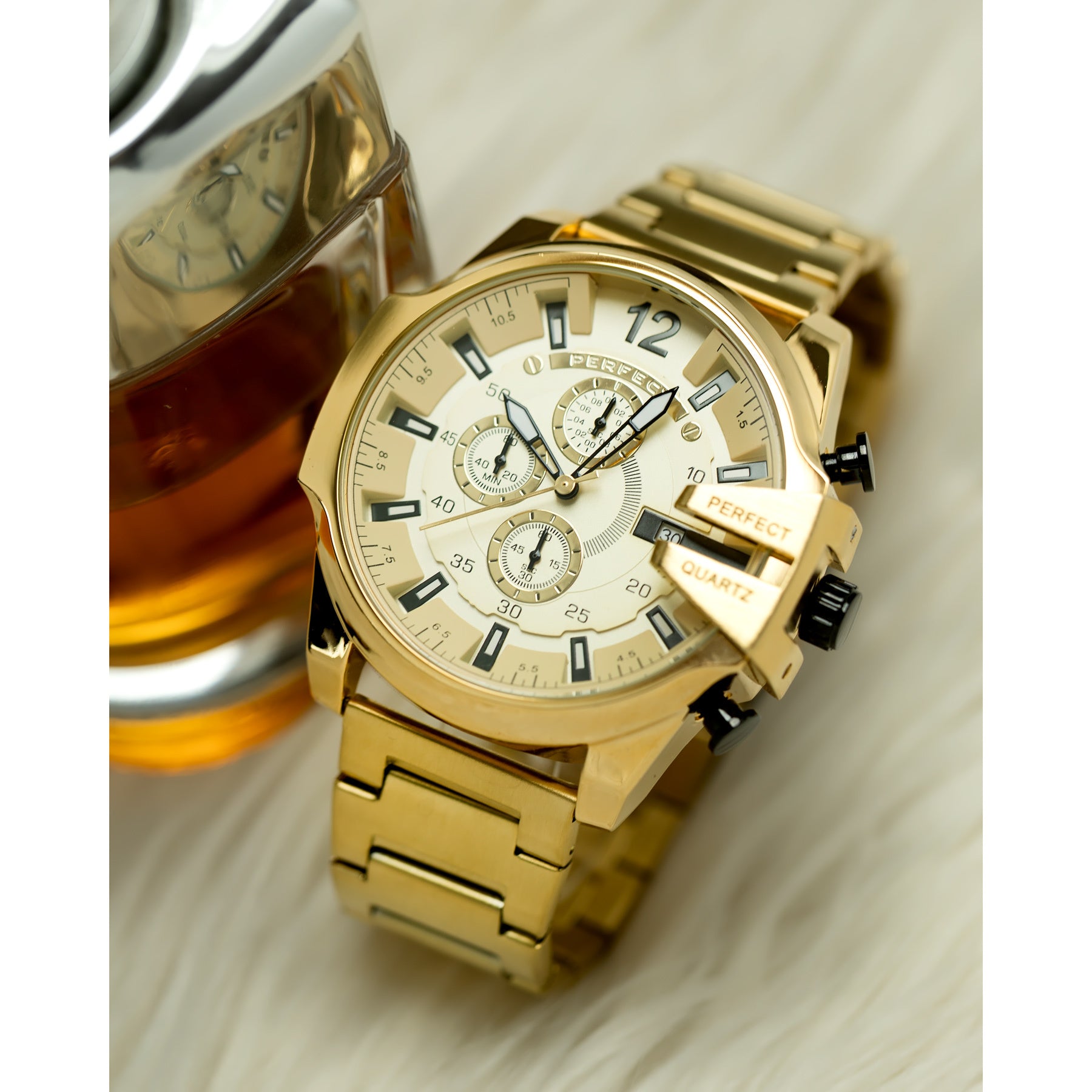 ZEGAREK MĘSKI PERFECT M513CH-05 - CHRONOGRAF (zp387d) + BOX ZEGAREK MĘSKI PERFECT M513CH-05 - CHRONOGRAF (zp387d) + BOX - Lorence 5905839016053