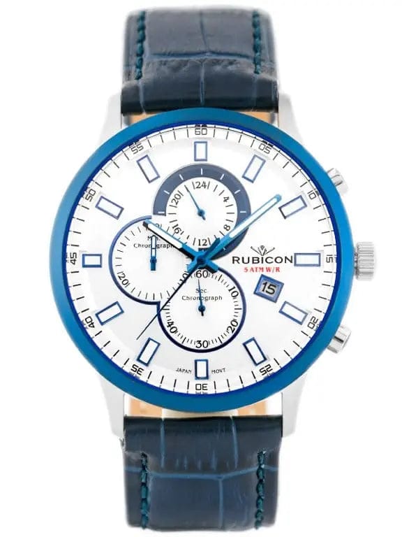 Zegarek Męski Rubicon RNCD71 - Chronograf Zegarek Męski Rubicon RNCD71 - Chronograf - Lorence 5906412728165