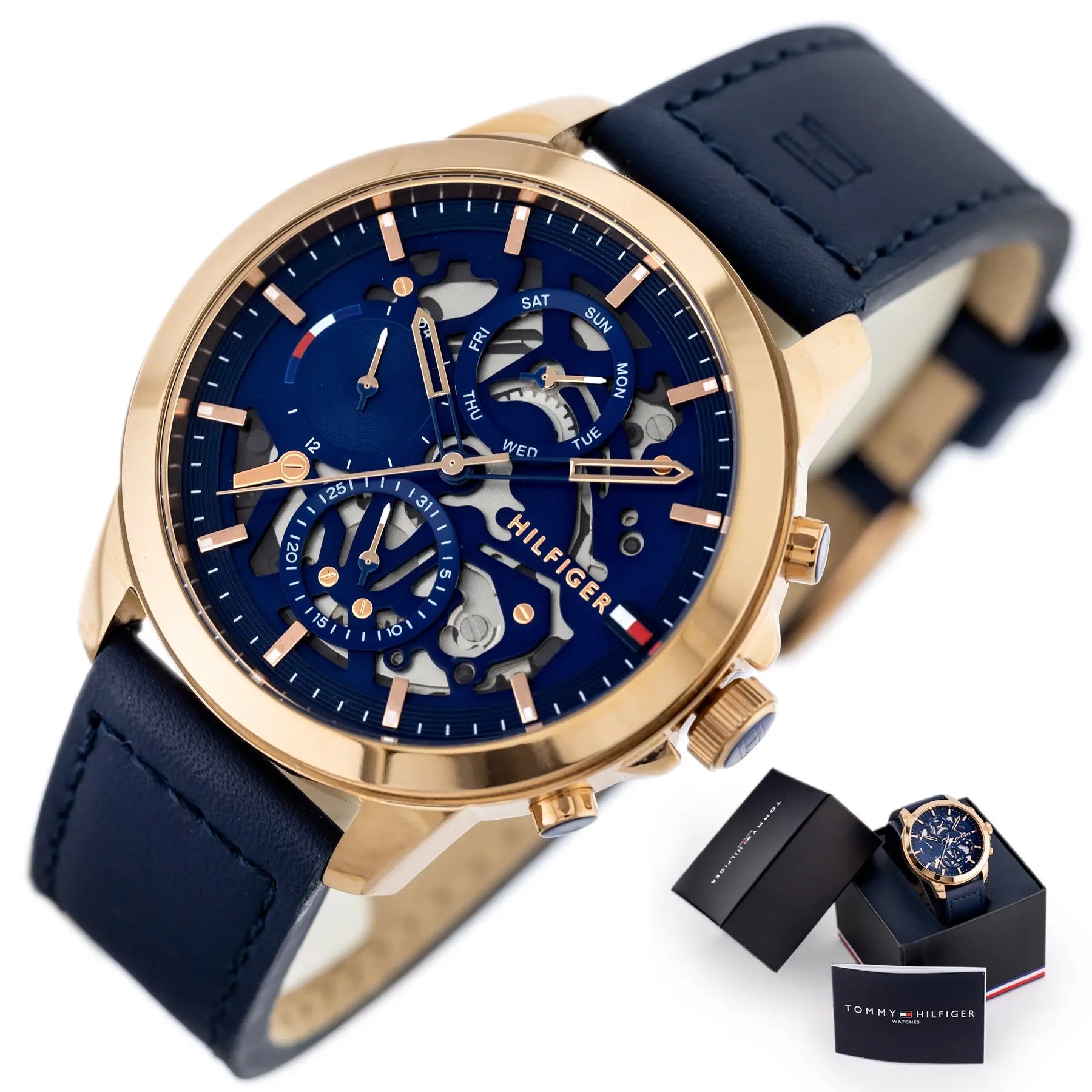 ZEGAREK MĘSKI TOMMY HILFIGER 1710475 Henry (zf081a) ZEGAREK MĘSKI TOMMY HILFIGER 1710475 Henry (zf081a) - Lorence 7613272469029