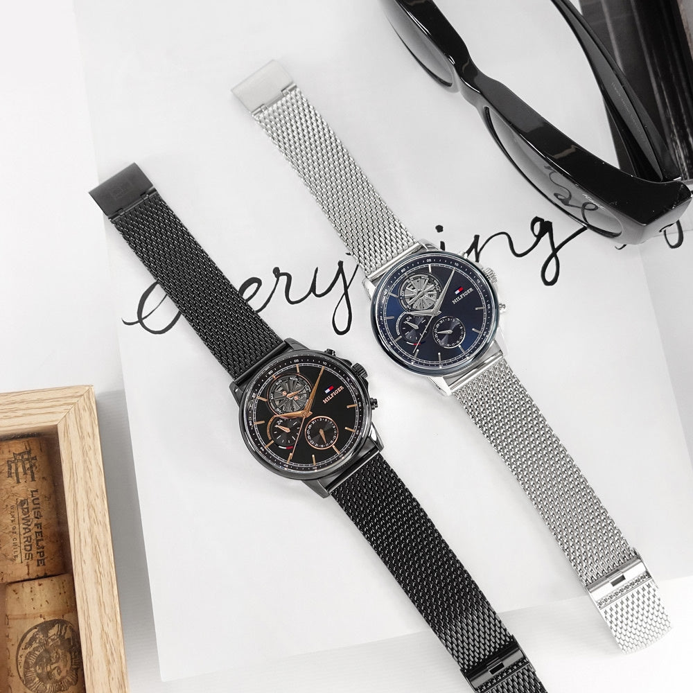 ZEGAREK MĘSKI TOMMY HILFIGER 1710610 (zf112a) + BOX ZEGAREK MĘSKI TOMMY HILFIGER 1710610 (zf112a) + BOX - Lorence 7613272576840