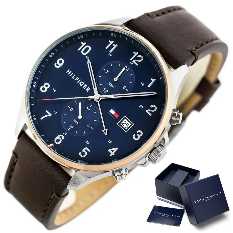 ZEGAREK MĘSKI TOMMY HILFIGER 1791712 WEST (zf020b) ZEGAREK MĘSKI TOMMY HILFIGER 1791712 WEST (zf020b) - Lorence 7613272379212