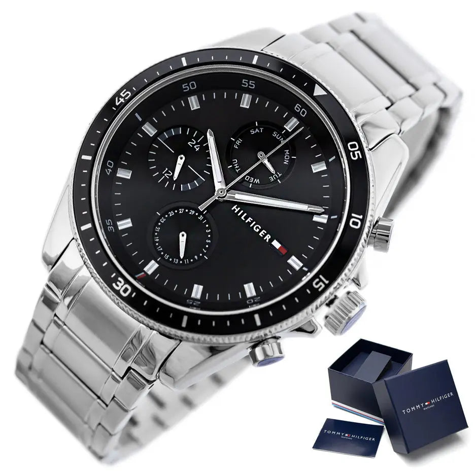 ZEGAREK MĘSKI TOMMY HILFIGER 1791835 PARKER (zf052a) + BOX ZEGAREK MĘSKI TOMMY HILFIGER 1791835 PARKER (zf052a) + BOX - Lorence 7613272425803
