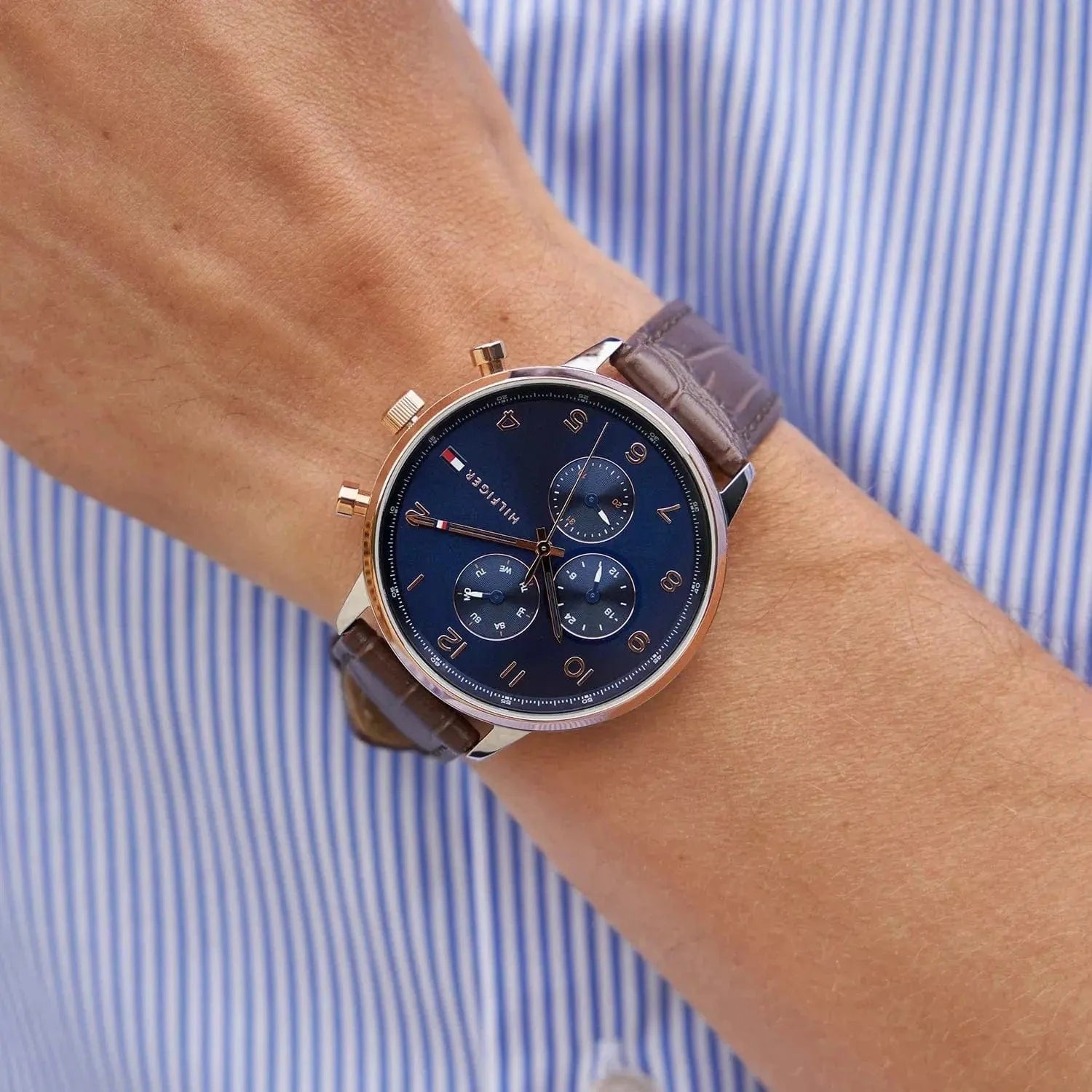 Zegarek Męski Tommy Hilfiger Leonard 1791987 Zegarek Męski Tommy Hilfiger Leonard 1791987 - Lorence 7613272469098