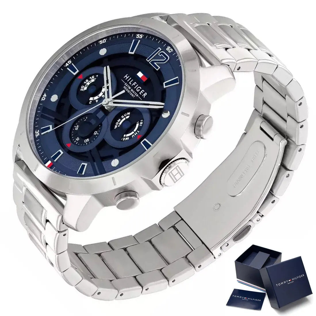 ZEGAREK MĘSKI TOMMY HILFIGER LUCA 1710492 (zf082c) ZEGAREK MĘSKI TOMMY HILFIGER LUCA 1710492 (zf082c) - Lorence 7613272485210