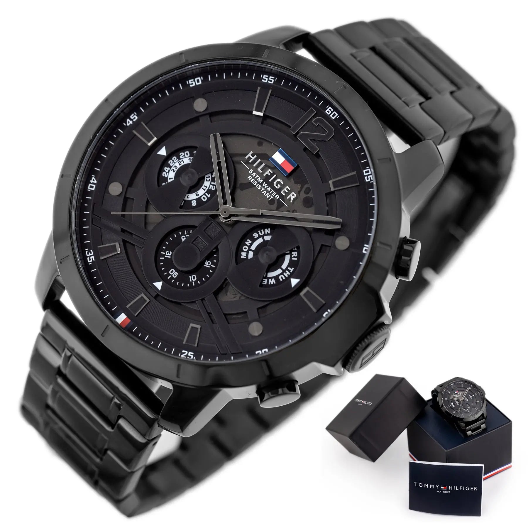 ZEGAREK MĘSKI TOMMY HILFIGER LUCA 1710494 + BOX ZEGAREK MĘSKI TOMMY HILFIGER LUCA 1710494 + BOX - Lorence 7613272485234