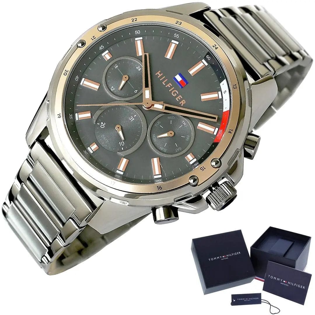 Zegarek Męski Tommy Hilfiger Mason 1791790 Zegarek Męski Tommy Hilfiger Mason 1791790 - Lorence 7613272415552