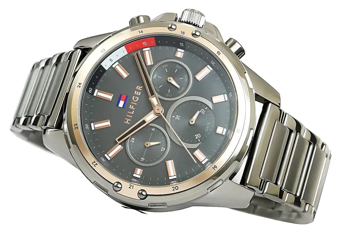 Zegarek Męski Tommy Hilfiger Mason 1791790 Zegarek Męski Tommy Hilfiger Mason 1791790 - Lorence 7613272415552