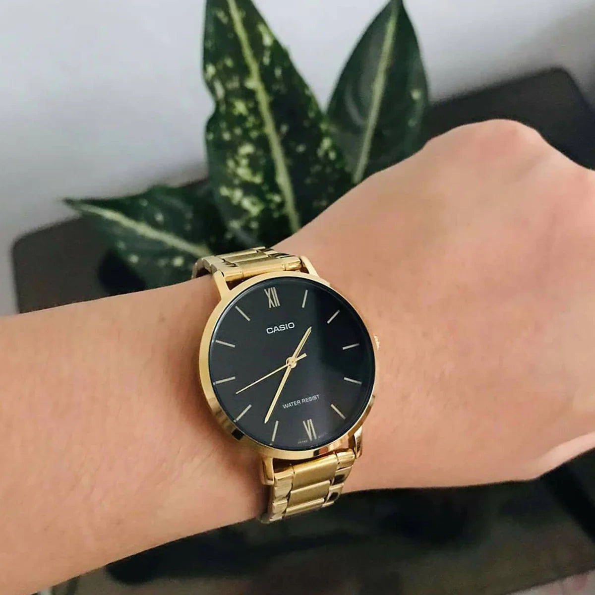ZEGAREK DAMSKI CASIO LTP-VT01G-1B (zd613d) + BOX-5