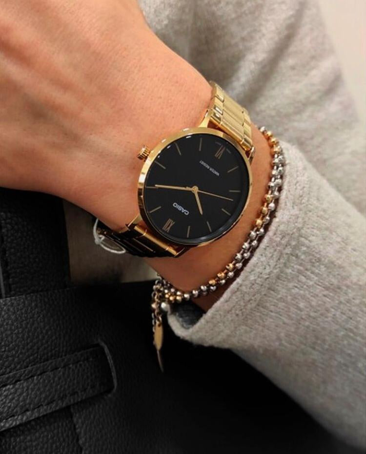 ZEGAREK DAMSKI CASIO LTP-VT01G-1B (zd613d) + BOX-6