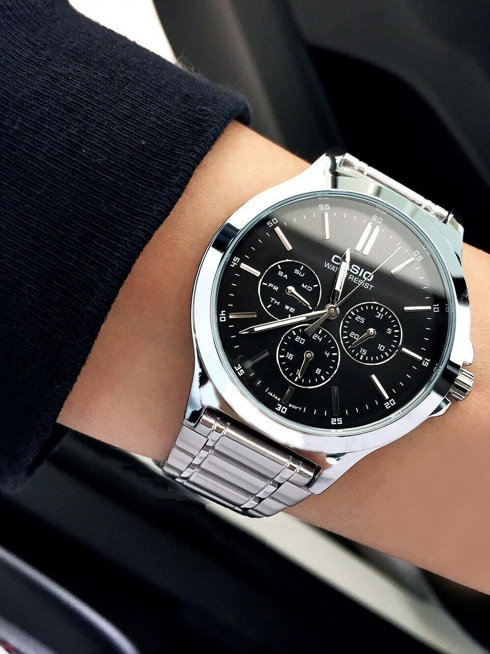 ZEGAREK MĘSKI CASIO MTP-V300D-1A + BOX-3