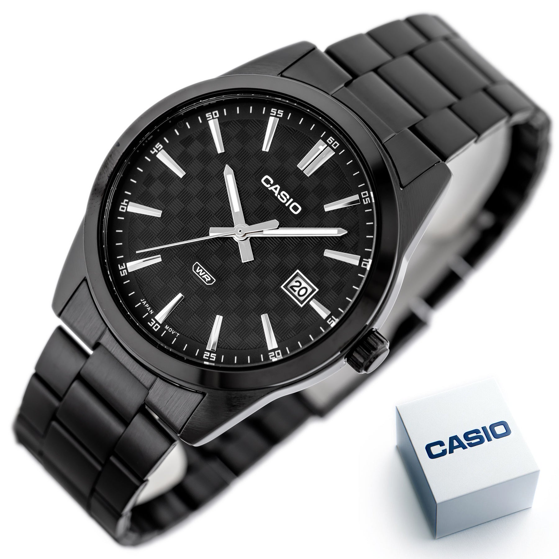 ZEGAREK MĘSKI CASIO MTP-VD03B-1A + BOX-9