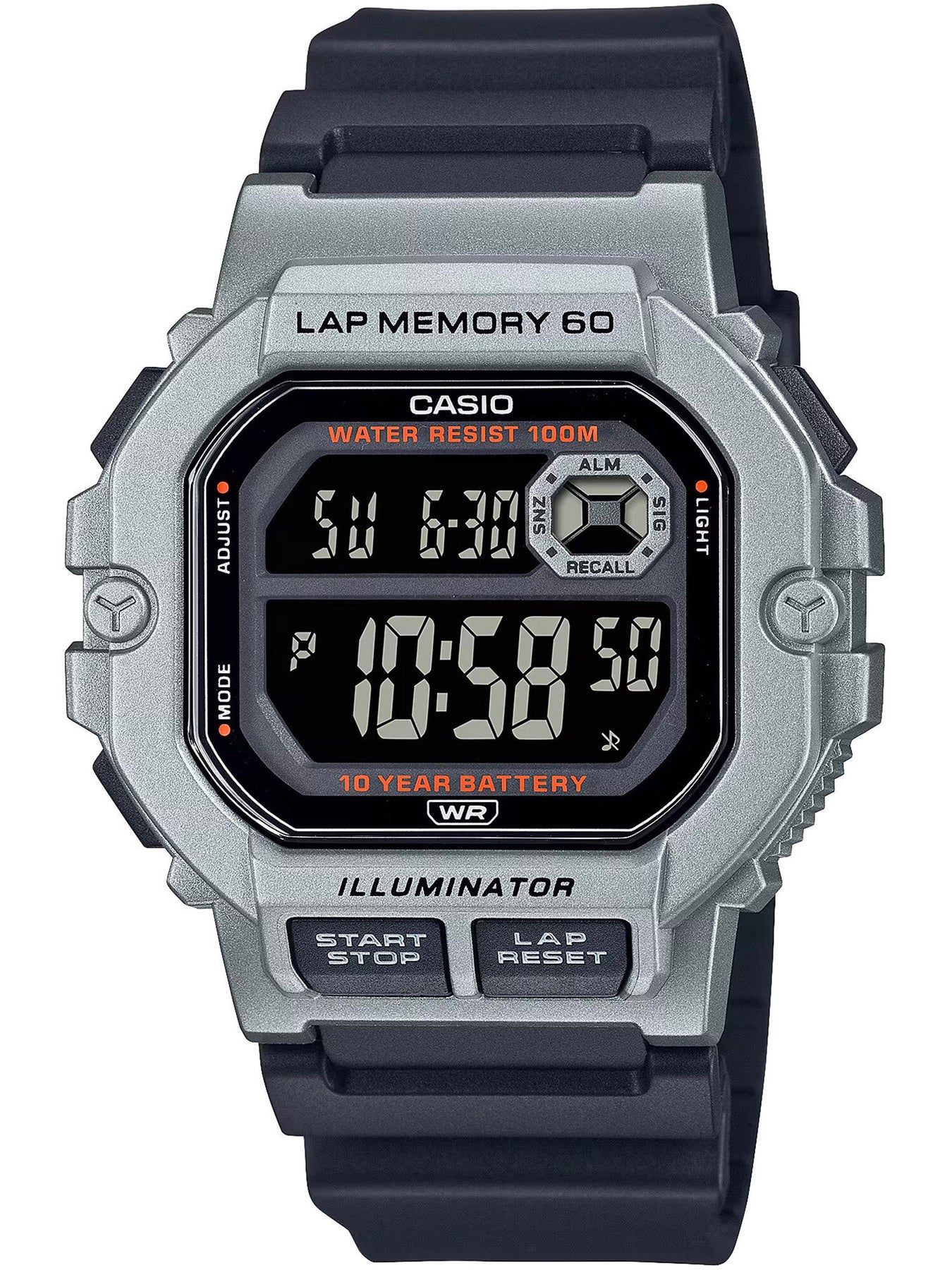 ZEGAREK MĘSKI CASIO Sports WS-1400H-1B + BOX (zd271a)-1