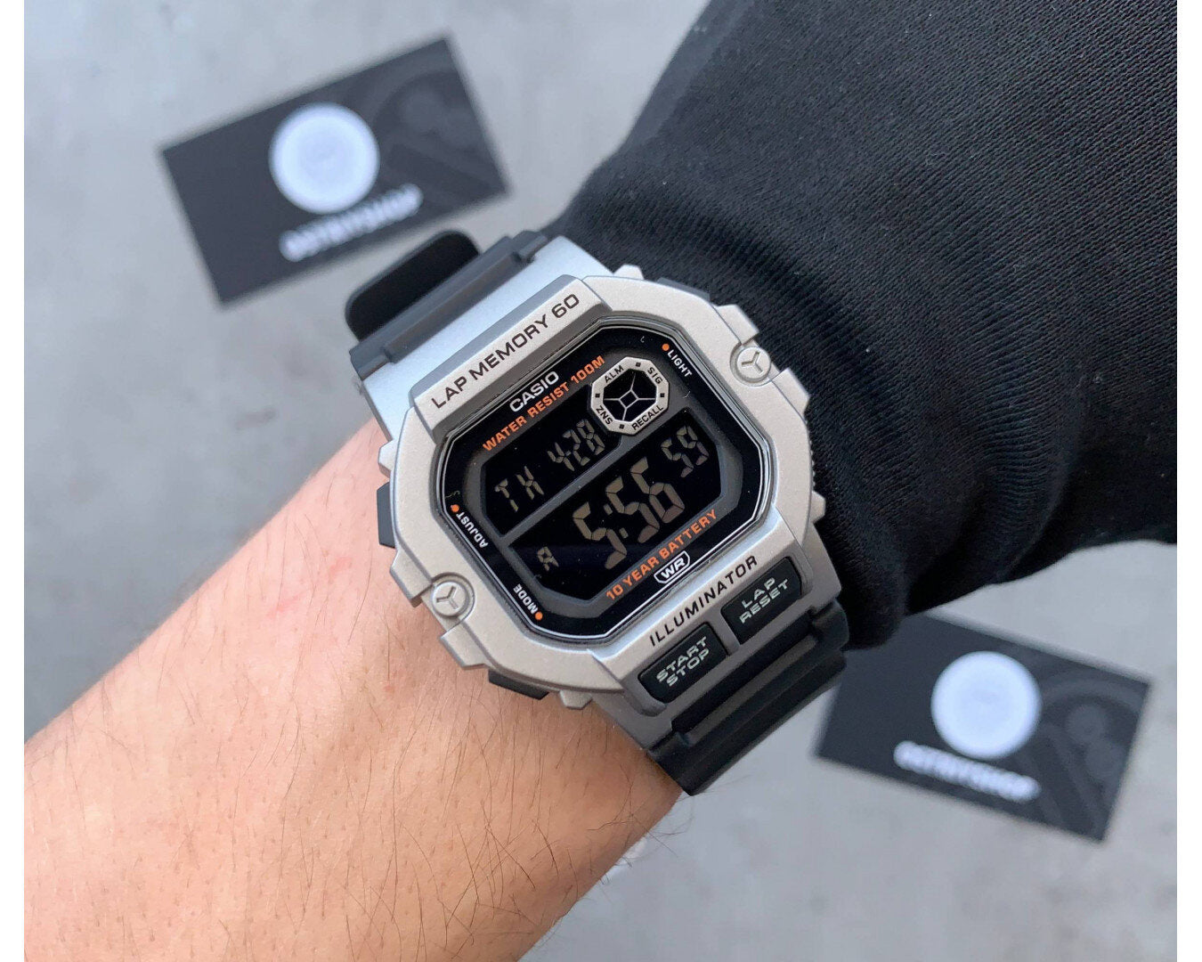 ZEGAREK MĘSKI CASIO Sports WS-1400H-1B + BOX (zd271a)-5