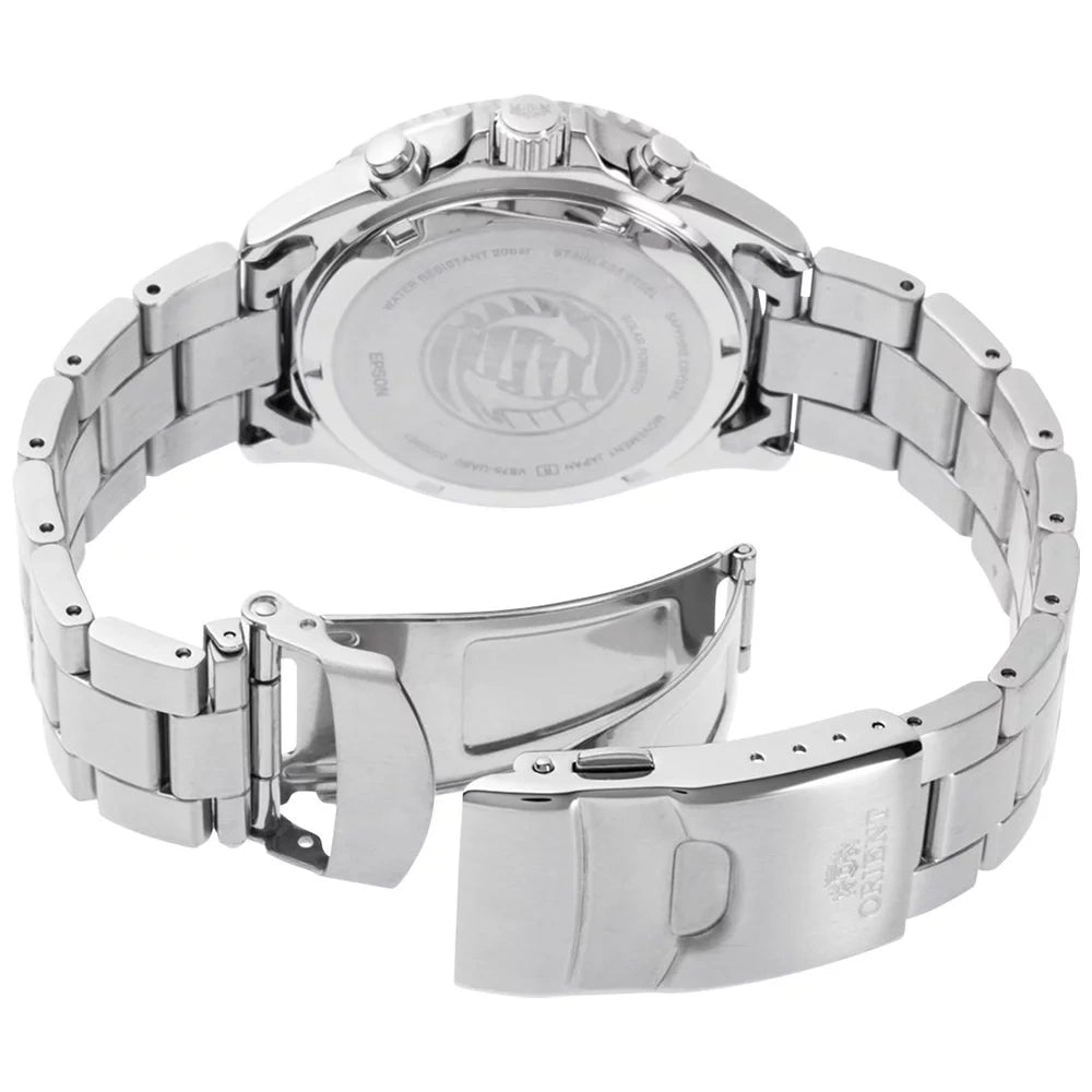 Zegarek Męski Orient Sports Solar Chronograph RA-TX0202B10B + BOX-3