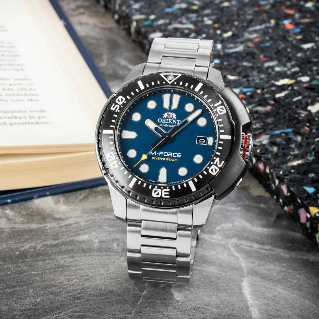 Zegarek Męski Orient Sport M-Force Automatic RA-AC0L07L00B + BOX-3