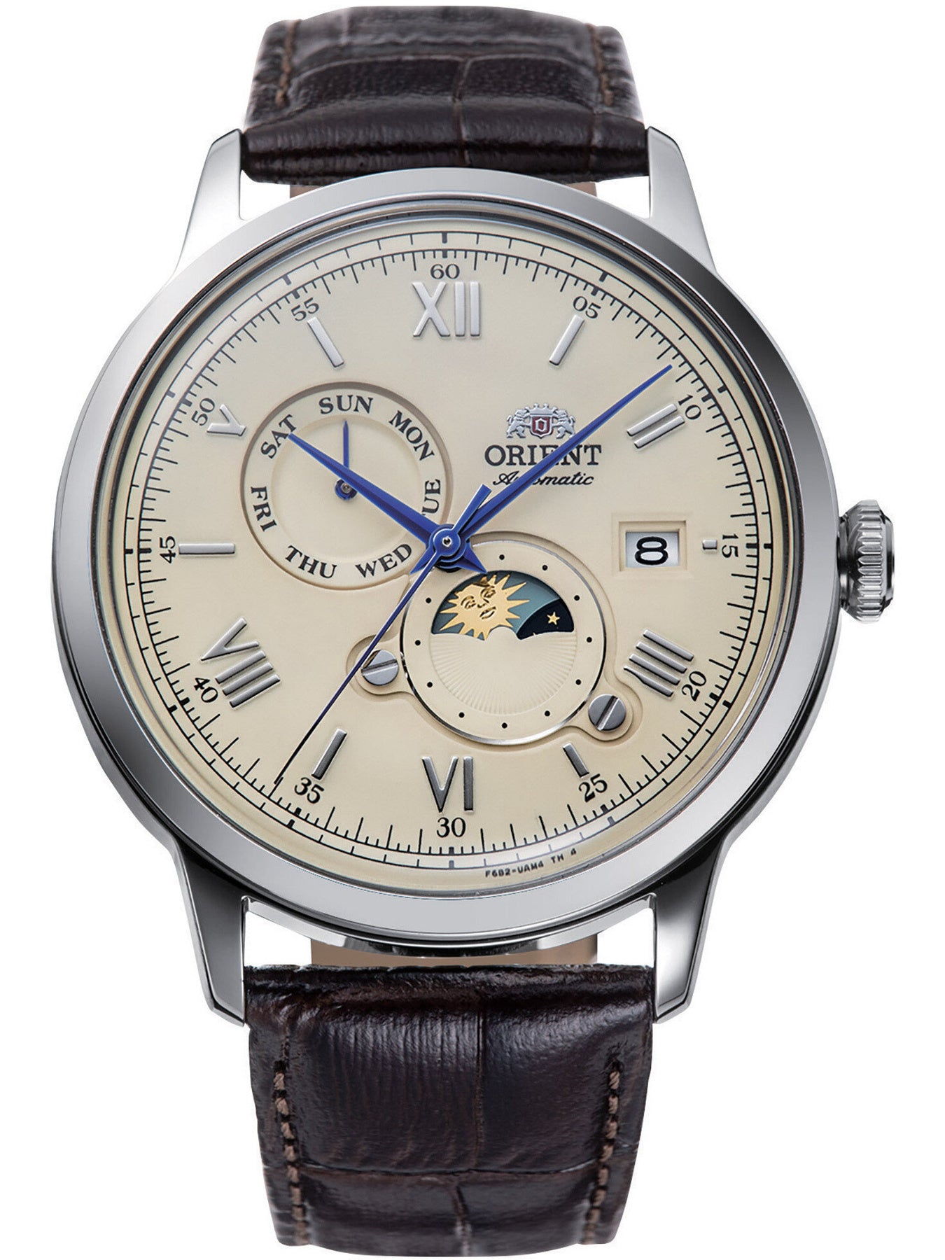 Zegarek Męski Orient Classic Sun & Moon  RA-AK0803Y10B + BOX-1
