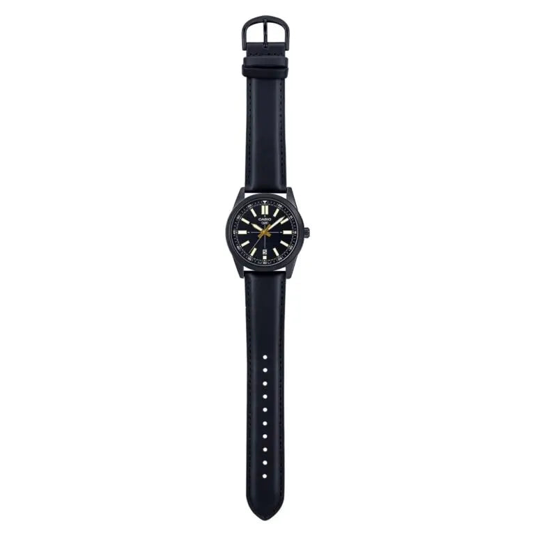 ZEGAREK MĘSKI CASIO MTP-VD02BL-1E  + BOX-8