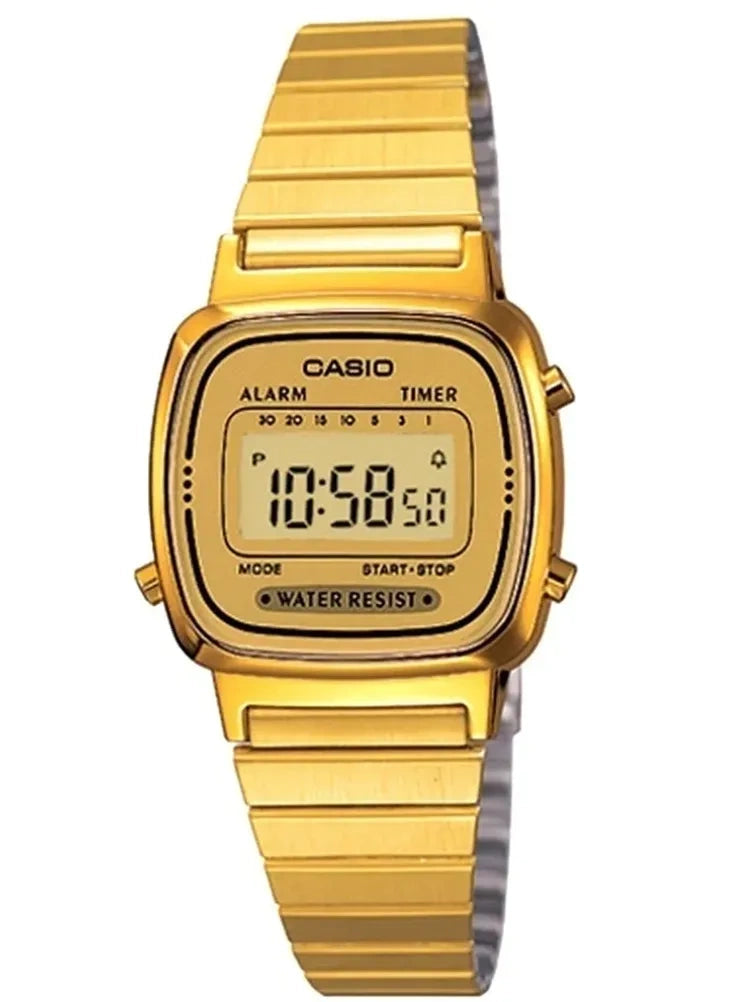 ZEGAREK DAMSKI CASIO VINTAGE LA-670WGA-9 (zd597d) + BOX-1