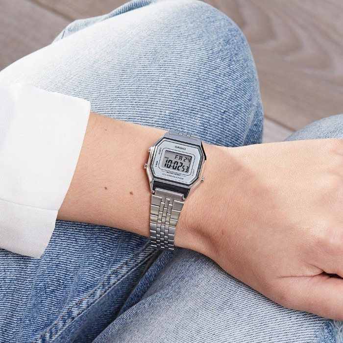 ZEGAREK DAMSKI CASIO LA680WA-7 (zd631b) + BOX-7