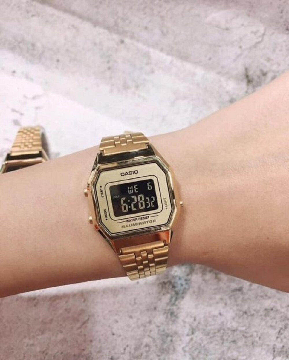 ZEGAREK DAMSKI CASIO VINTAGE LA680WGA-9B + BOX-4