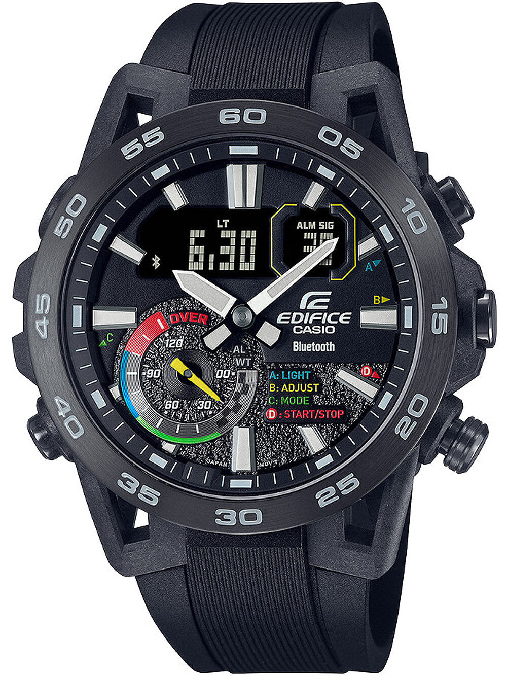 Zegarek Męski Casio EDIFICE  48mm ECB-40MP-1A Bluetooth + BOX-1