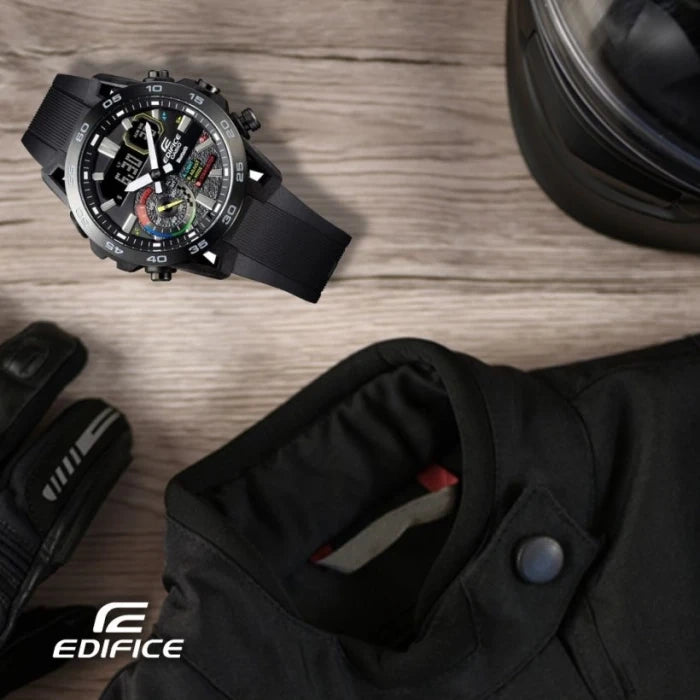 Zegarek Męski Casio EDIFICE  48mm ECB-40MP-1A Bluetooth + BOX-6