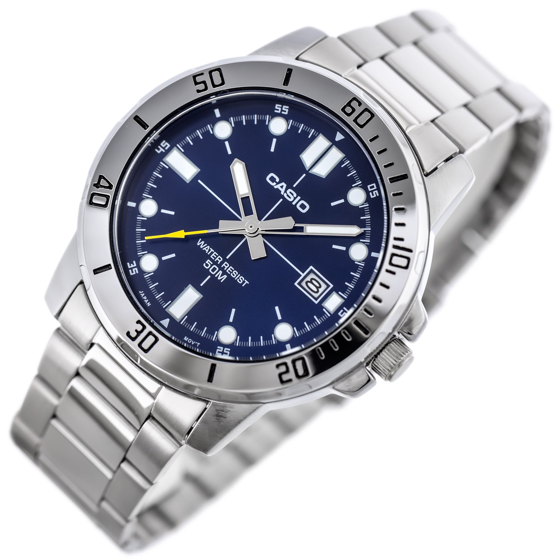ZEGAREK MĘSKI CASIO MTP-VD01D-2E (zd185c) + BOX-2