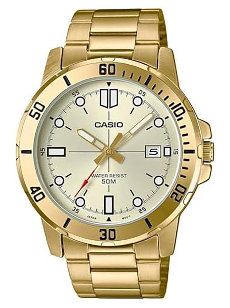 ZEGAREK MĘSKI CASIO MTP-VD01G-9E (zd185d) + BOX-1