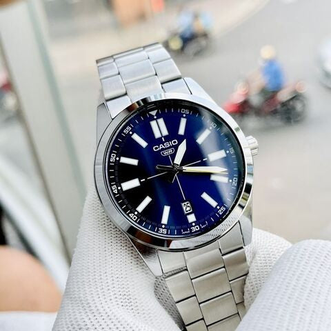 ZEGAREK MĘSKI CASIO MTP-VD02D-2E (zd217a) + BOX-4